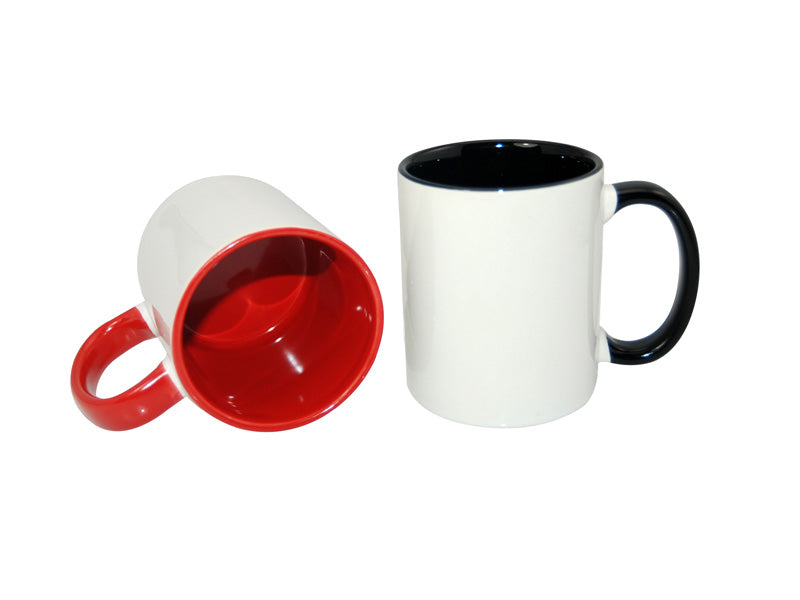 Craft Express 6-Pack 11oz Inner Colored Sublimation Mugs - Joto Imaging Supplies Canada